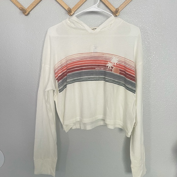 Billabong Sweaters - Billabong Beach cropped Hoodie